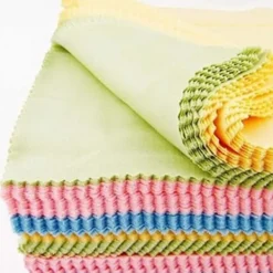 Discount sysy 10-pack Rengöringsglasögon Mikrofiberduk Ekonomisk Solglasögon Skärm Rengöringsduk Glasögon A (FMY)