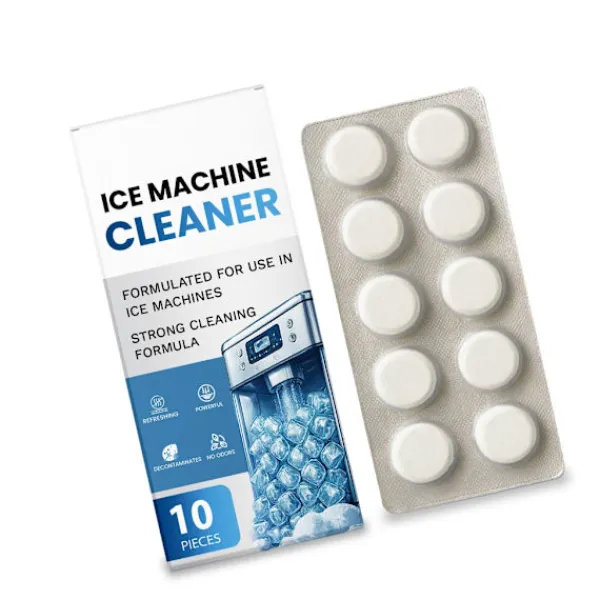 Sale unbranded 10Table Rengöringstabletter för ismaskiner Tar bort envis lukt Effektiv rengöring