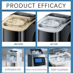 Sale unbranded 10Table Rengöringstabletter för ismaskiner Tar bort envis lukt Effektiv rengöring