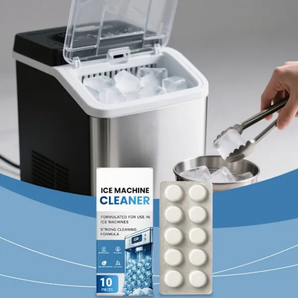 Sale unbranded 10Table Rengöringstabletter för ismaskiner Tar bort envis lukt Effektiv rengöring
