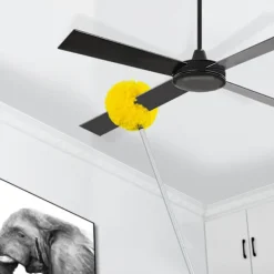 Hot Takfläkt Dammvippa, Dammvippor för Rengöring, Mikrofiber Dammvippa med Förlängningsstång 47 Tum, Dammvippa för Rengöring av Takfläkt, Högt Tak, Möbel | Fyndiq