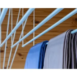 Discount Taktork för tvätt, 5 stänger, 180 cm, badrum, balkong [CO]