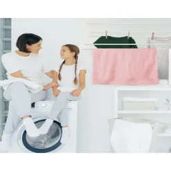 Discount Taktork för tvätt, 5 stänger, 180 cm, badrum, balkong [CO]