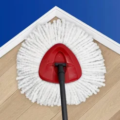 New FMYSJ TCGG-2 st; Röd 1/3/4/6 st Kompatibel med Vileda/O-Cedar Mikrofibermopp Tillbehör, Swivelmopp för Golvrengöring (FMY)