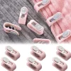 Online Täcke Clips, Täcke Fästen, Täcke Quilt Clips, Täcke Hållare, Plastlakan Clip, Lakan Clip 6 st-FA7-
