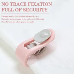 Online Täcke Clips, Täcke Fästen, Täcke Quilt Clips, Täcke Hållare, Plastlakan Clip, Lakan Clip 6 st-FA7-