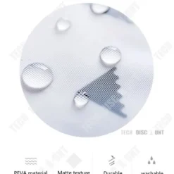 New TECH DISCOUNT TD® plaggskyddsdräkt Dammtät Peva tjock förvaringsväska Klädfodral Resa Vattentät Skyddsbärande tvätt