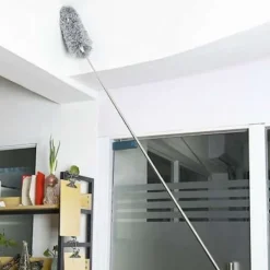 New Unbranded Telescopic dust brush with two attachments - Enklare rengöring under soffan - Städmopp - Easyclean - Dammvippa