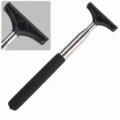 New Teleskopisk backspegelskrapa med utdragbar stång fönsterrengöringsskrapa