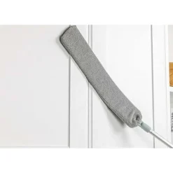 Sale Teleskopisk dammborste med 2 tillbehör - Enkel rengöring under soffan, mopp och dammmopp