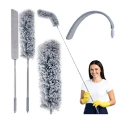 Clearance Teleskopisk Dammvippa - 2-delar