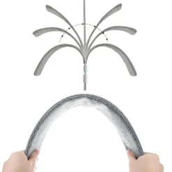 Clearance Teleskopisk Dammvippa - 2-delar