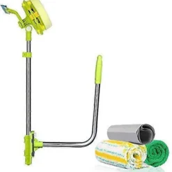 New Teleskopisk fönsterputsare - U-formad skrapa - Lätt att nå