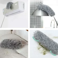 Discount Teleskopisk Mikrofiberdammvippa, Dsuter med 100