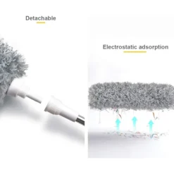 Discount Teleskopisk Mikrofiberdammvippa, Dsuter med 100