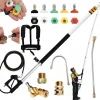 Clearance Rosfix Teleskopisk Tvättlans 1,5-6,3M – 4000 PSI | Aluminium | 5 Munstycken | Kompatibel med Karcher HD HDS