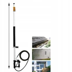 Clearance Rosfix Teleskopisk Tvättlans 1,5-6,3M – 4000 PSI | Aluminium | 5 Munstycken | Kompatibel med Karcher HD HDS