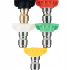 Clearance Rosfix Teleskopisk Tvättlans 1,5-6,3M – 4000 PSI | Aluminium | 5 Munstycken | Kompatibel med Karcher HD HDS