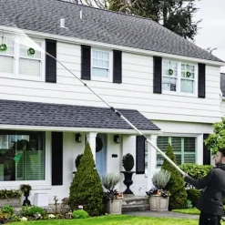 Discount Northio Teleskopstav för högtryckstvätt 550 cm förlängningsstav set med 5 sprutmunstycken teleskopisk högtryckstvätt