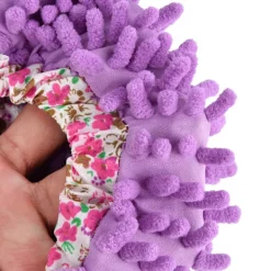 Discount Återanvändbar Avtagbar Tvättbar Golvrengöring Tofflor Moppskor Skydd - Lila