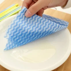 Sale Återanvändbar köksduk, engångsduk - Blå