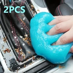 Clearance NSF Återanvändbar Magic Air Outlet Damm Mjuk Mud 2 delar RV Super Clean Slime Dust Cleaner