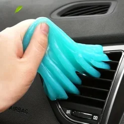 Clearance NSF Återanvändbar Magic Air Outlet Damm Mjuk Mud 2 delar RV Super Clean Slime Dust Cleaner