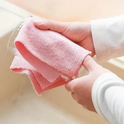 Online Återanvändbar mikrofiberduk för kök, absorberande trasrulle för kök och badrum, mångsidig disktrasa för hushållet
