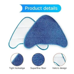 New Återanvändbara Mikrofiber Mjuk Moppdyna Dammsugartillbehör Ersättning Tvättad Återanvändbar för Wh21000