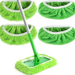 New Återanvändbara Mikrofibermoppdynor Kompatibla med Swiffer Sweeper Ersättning för Hushållsstädning 6