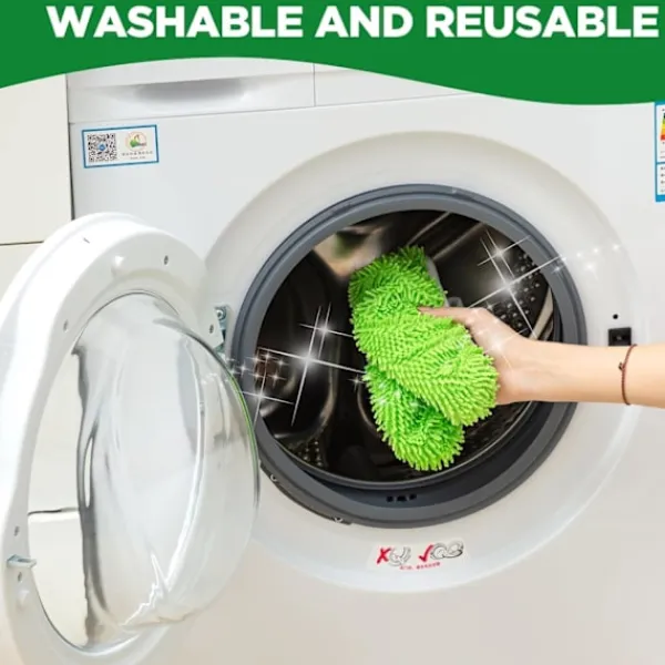 New Återanvändbara Mikrofibermoppdynor Kompatibla med Swiffer Sweeper Ersättning för Hushållsstädning 6