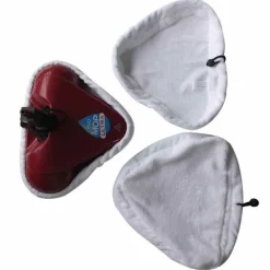 Online Återanvändbara Ångmoppdynor, Triangulära Ångmopp Ersättningsdynor med Högkvalitativt Mikrofibermaterial, Tvättbara Mikrofiberrengöringsdynor{HH}