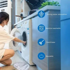 Online Återanvändbara Ångmoppdynor, Triangulära Ångmopp Ersättningsdynor med Högkvalitativt Mikrofibermaterial, Tvättbara Mikrofiberrengöringsdynor{HH}