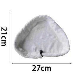Online Återanvändbara Ångmoppdynor, Triangulära Ångmopp Ersättningsdynor med Högkvalitativt Mikrofibermaterial, Tvättbara Mikrofiberrengöringsdynor{HH}