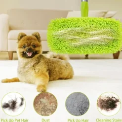 Hot Återanvändbara torrmoppdukar i mikrofiber för våtmoppar Kompatibla med Swiffer Sweeper Mop Ersättningsmoppar för rengöring av golv med hårda träytor 4 Pack | Fyndiq