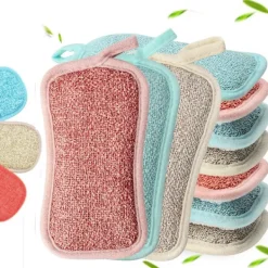 Sale Återanvändbara tvättbara kök, set med 10 disktrasor, mikrofibertrasa