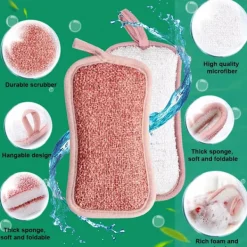 Sale Återanvändbara tvättbara kök, set med 10 disktrasor, mikrofibertrasa