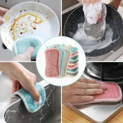 Sale Återanvändbara tvättbara kök, set med 10 disktrasor, mikrofibertrasa