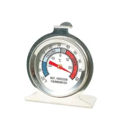 Outlet Termometer för Kylskåp och Frys - Rostfritt Stål