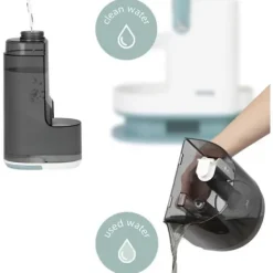 Best HKOENIG Textiltvättare för varmt vatten och ånga - H.KOENIG TWT99 - 1700 W - 2 borstar vitt och blått