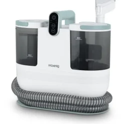 Hot HKOENIG Textiltvättare varmvatten - TWT88 - 1600 ml - 250 ml/min - 1200 W - Vit Vit Grön, Vit