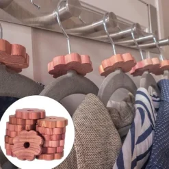 Online TG Doftande Cederträ-brickor (Anti-Insekt) Fuktabsorberande Brun