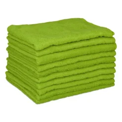 Clearance TG relaxdays 10 st mikrofiberdukar 40x30 gröna
