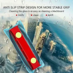 Hot The Glider D3 Magnetisk fönsterputsare för enkelglasfönster från 20 till 28 mm tjocka Magnetisk fönsterputsare