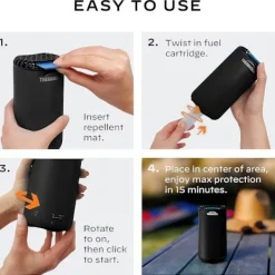 Hot StarGadgets Thermacell R-1 Myggmedelsrefill Doftfri DEET-fri Myggskydd