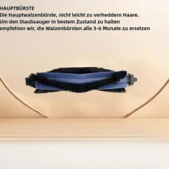 Clearance Tillbehör för G50/G50 Hybrid/L60/L50 med 2 huvudborstar, 6 sidoborstar, filter (med svamp) reservdelar