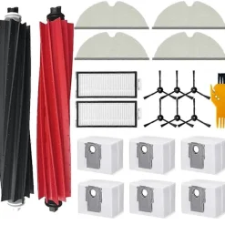 Clearance Tillbehör för Roborock Q8 Max Q8 Max+ Q5 Pro Q5 Pro+ Dammsugare Ersättningsdelar, Huvudborste, Sidoborste
