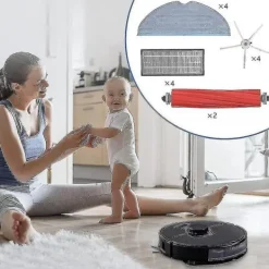 Outlet Tillbehör för Roborock S7 S7+ S7 Plus S7 Max T7s T7s Plus Robot