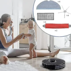 Outlet Tillbehör för Roborock S7 S7 + S7 Plus S7 Max T7s T7s Plus Robot