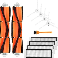 New Tillbehörskit för Xiaomi Roborock E4, S5, S5 Max, S50, S51, S55 11 delar